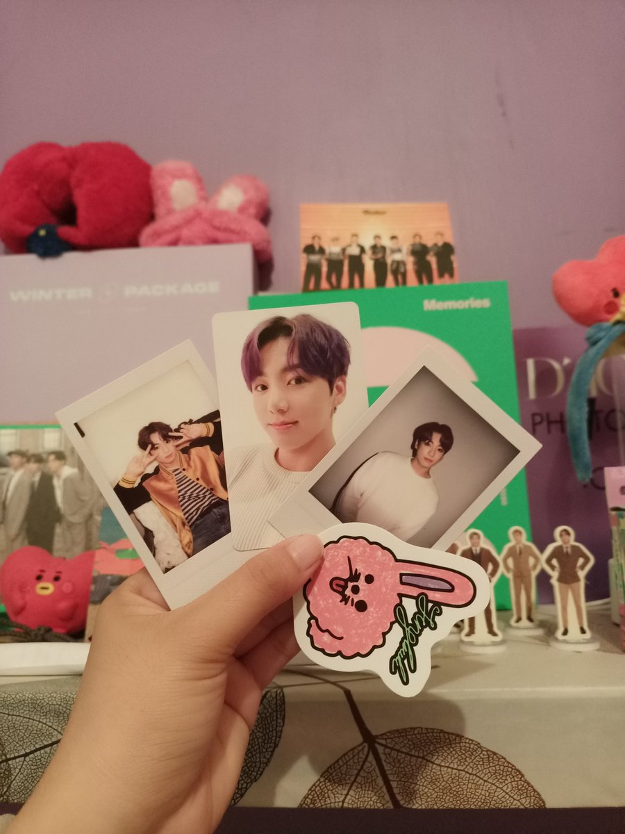 kooookietaae's tweet photo. Thank you for always making sure my boys will arrive safe! Deco Kit - JK PC Set from @anfkshop. #ANFFeedback 💜💜💜 https://t.co/RJmkAOOIZ1