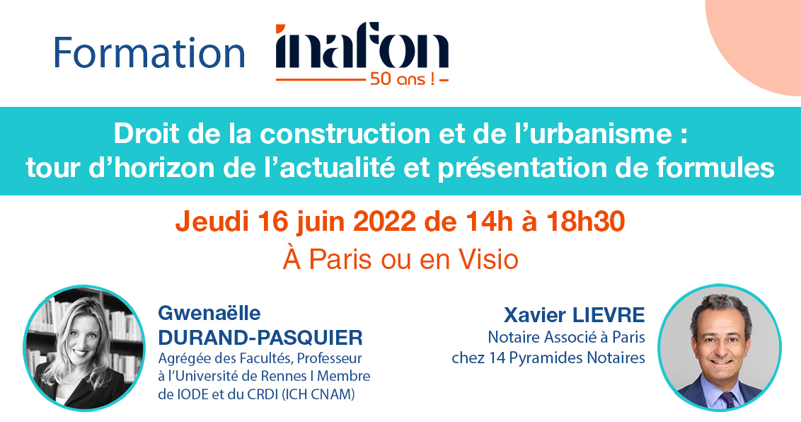 INAFON - Institut Notarial de Formation tweet media