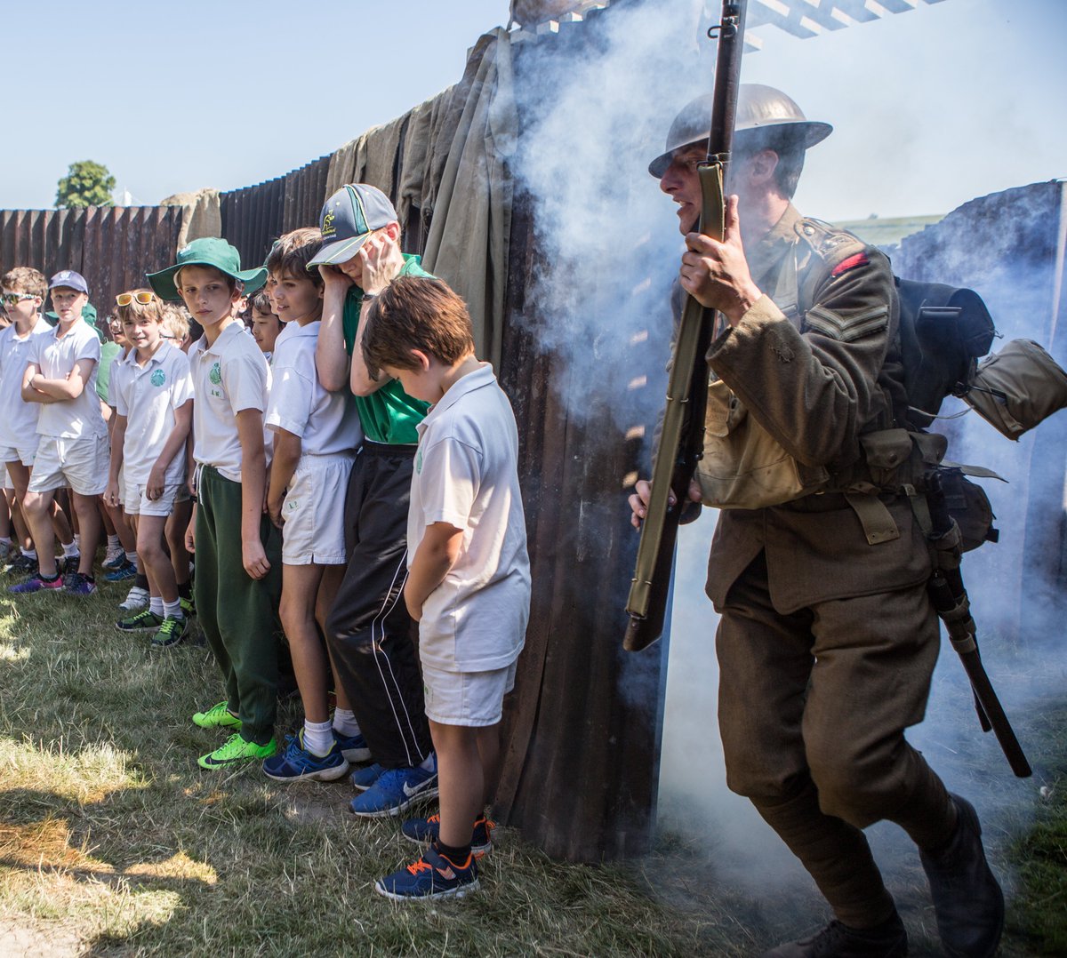 ChalkeFestival's tweet photo. Isn't this what learning history should be like?

https://t.co/1OfkfEasBg

#SchoolsFestival #CVHF #amazinghistory #history #schools #bringhistoryalive #getoutoftheclassroom https://t.co/N9m1bmos2V