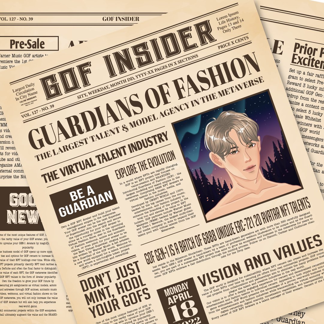 #GM guys. GOF Insider is my special edit on the GOF #metaverse, technology and more. Thank you for your patience. I know you guys are waiting for an exclusive and I am here to provide you that right here! So be sure to follow our socials!

- Wiseman