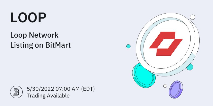 LoopNetwork3's tweet image. LoopNetwork will list on Bitmart. Please check the date link below
support.bmx.fund/hc/en-us/artic…