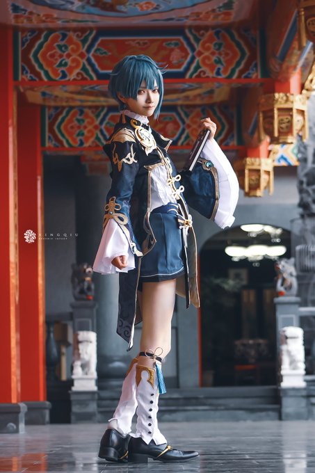 原神 Genshin 行秋（ユクアキ） - Xingqiu コスプレ衣装 コスチューム