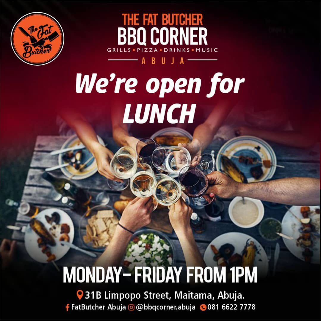 jamrock_ng's tweet photo. Abuja We are open for Lunch everyday from 1pm!!! https://t.co/eMc0SW7SE5