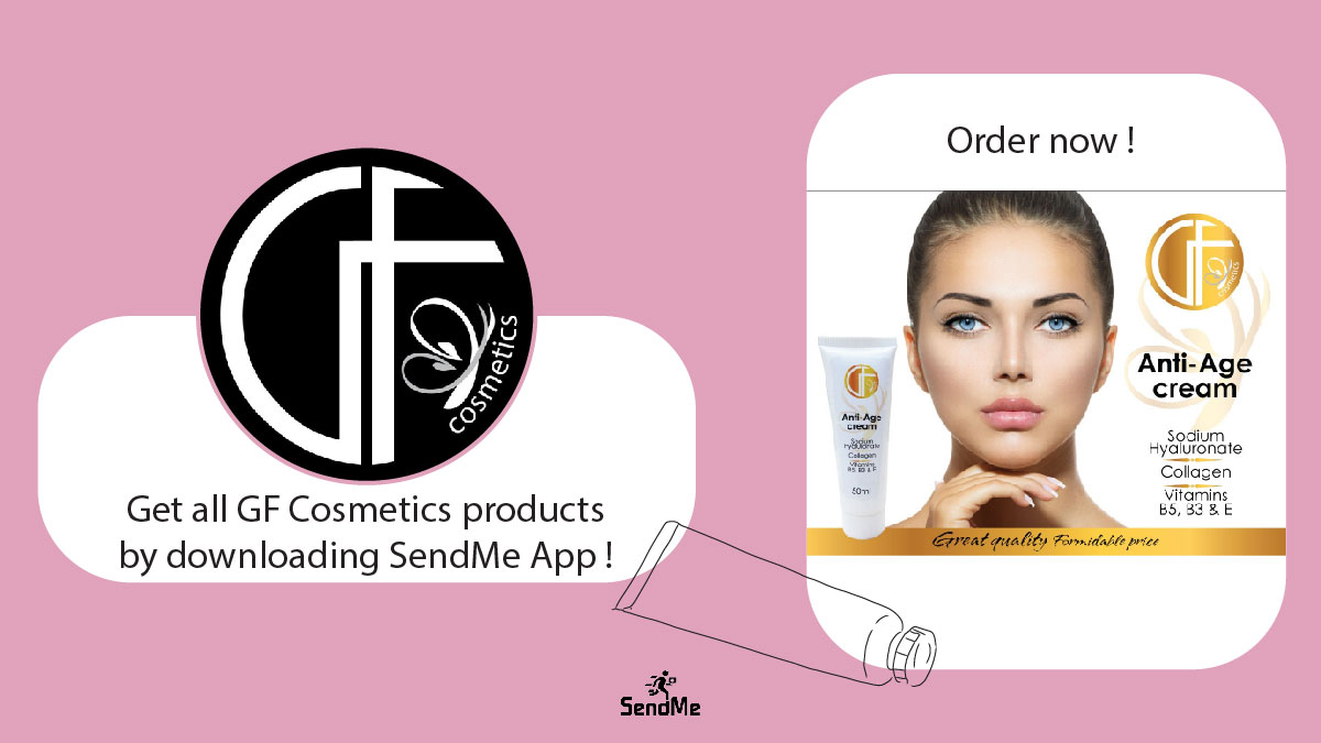 GF cosmetics Anti-Aging Cream is a
combination of Sodium Hyaluronate, Collagen,
Peptides, and vitamins, that improve the texture of your skin and make it elastic.
Order now 👇
deeplink.sendme.today/m6z63gyNERiX21…
🔻 Download SendMe from your app store or from
sendme.today/lb