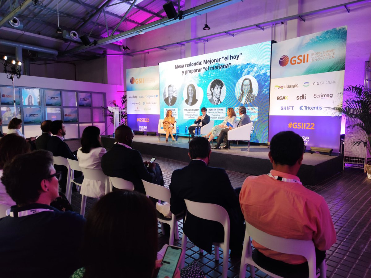 Inese_seguros's tweet photo. En el #GSII22, mesa redonda "Mejorar el hoy y preparar el mañana". Participan:
⏺️Carolina del Oro @AXASegurosEs
⏺️Agustín Matey @Caser
⏺️Inmaculada César @Pelayo_Seguros 
⏺️Asís Angolotti @Guidewire_PandC 

Más info mañana en 👉 https://t.co/4e2YYdjTl4 https://t.co/rAwcma60P8