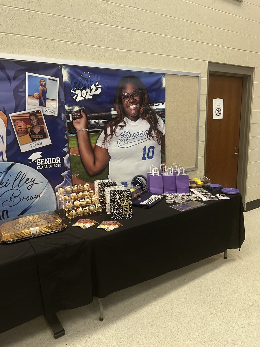 RamsaySoftball's tweet photo. Congrats to Bralyn Dawson on signing with LeMoyne Owen College Softball💙💙🥎💜💛 https://t.co/jLhpIxywrC