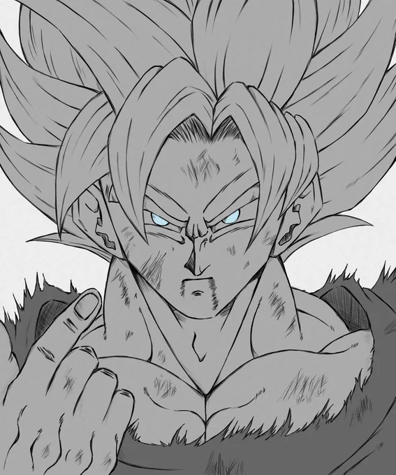 白黒シリーズ Part.1
 #イラスト  #ドラゴンボール 