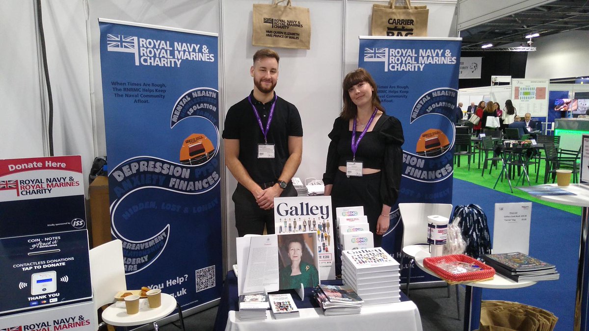 Our lovely team at the @Defence_Leaders Combined Naval Event, representing RNRMC as the chosen charity. #CNE2022 @RoyalNavy