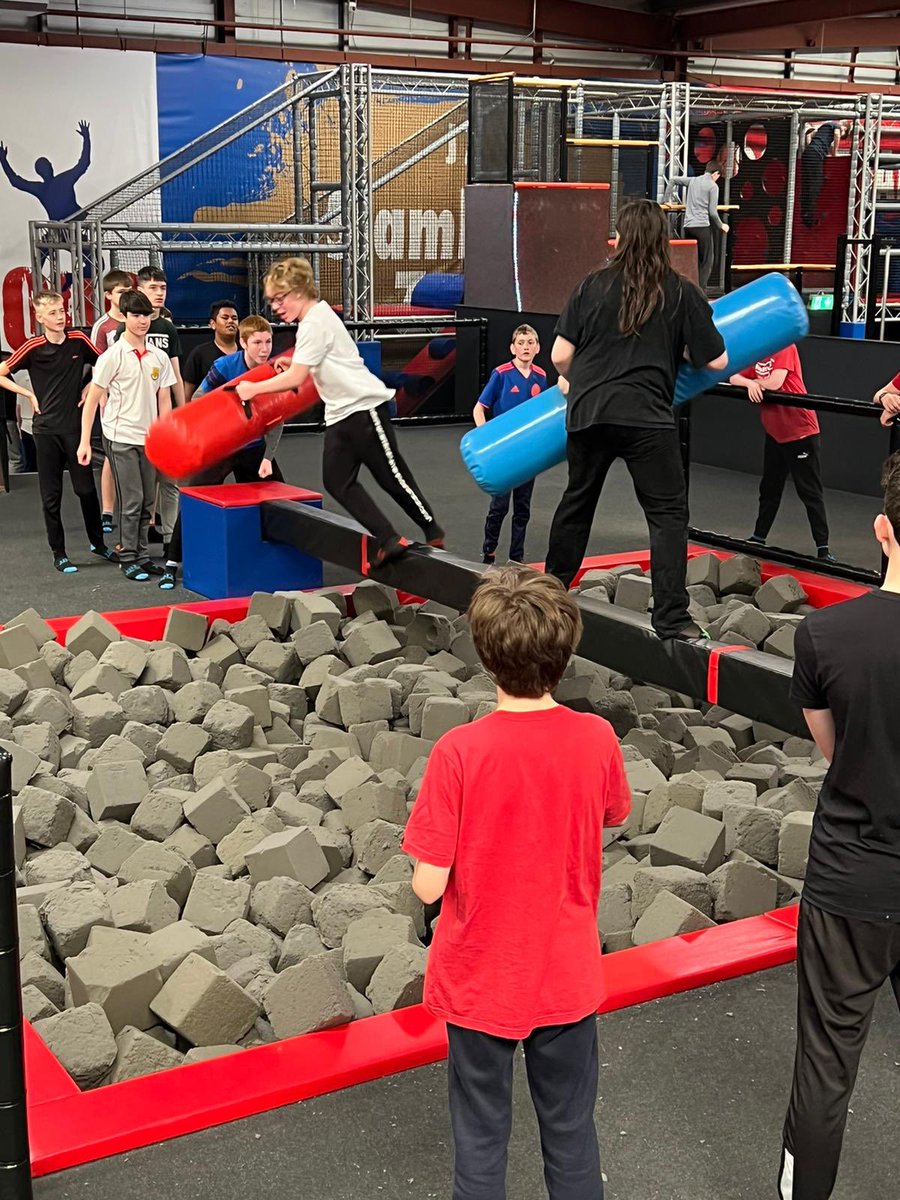 CBCMonkstownpk's tweet photo. Our 2nd Years are enjoying their bonding day with the full year group, tutors and Year Head. They headed to @JumpZone_ie this morning and are heading off to Croke Park now. https://t.co/j63b8CTKIq