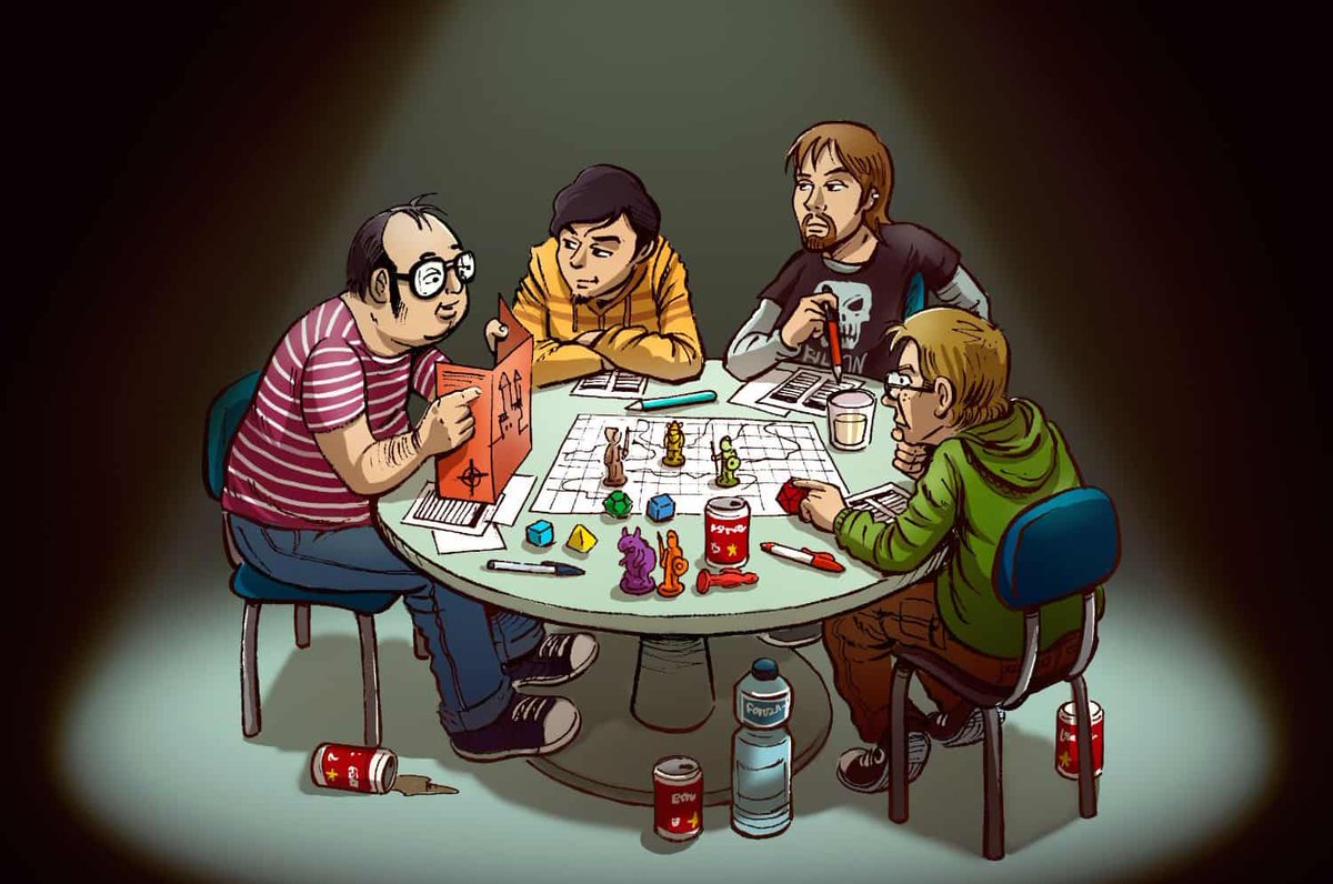 jeu de rôle papier: la seule limite c'est notre imagination