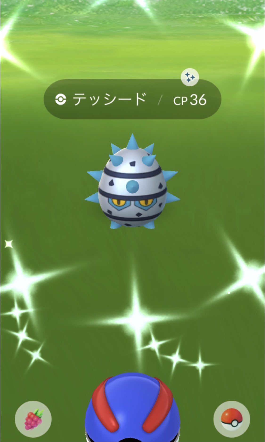 テリテリシュシュ Al Twitter テッシードの色違いが あまりにも可愛いすぎて ナットレイ勝手に期待して 勝手にショック受けてたww 想像と違うお色味でした だけどcp500以下の バトルリーグでは大活躍 してくれました テッシード ナットレイ 色違い