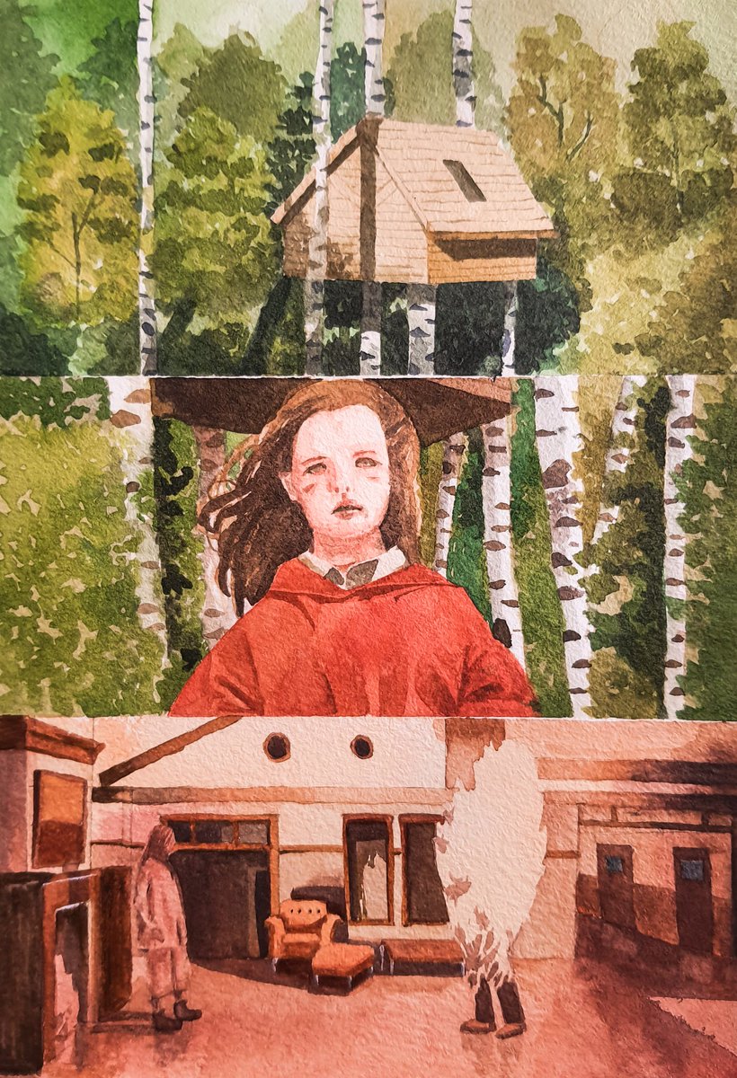 geanesarte's tweet photo. Hereditary watercolor painting 🥜🚗🛑🔥 https://t.co/2SHixqZcwD