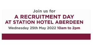📢 <a href="/RobertGordonUni/">Robert Gordon University (RGU)</a> - the Station Hotel in Aberdeen are holding a Recruitment Day, Wednesday 25th May from 10am to 2pm!

Full time, part time and variable hour positions available.
👇
rgu.jobteaser.com/en/events/1500…

#studentjobs #hospitality #recruitmentday
