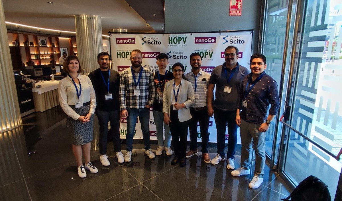 SalibaLab (@salibalab) on Twitter photo Attending #HOPV2022 <a href="/nanoGe_Conf/">nanoGeConferences</a> in Valencia?☀️
Come,join us today for oral talks SingleXtal,BIPV,laser,inorganic #perovskite by our members🗣️
@WaqasZya A2.II-O2 15:15
<a href="/mkedia_mk/">Mayank Kedia</a> B2.II-O4 15:45
<a href="/MonikaRai21/">Monika Rai</a> B2.II-O7 16:30
<a href="/MahdiMalekshahi/">Mahdi Malekshahi</a> C2.II-09 16:45
nanoge.org/HOPV22/program… Attending #HOPV2022 <a href="/nanoGe_Conf/">nanoGeConferences</a> in Valencia?☀️
Come,join us today for oral talks SingleXtal,BIPV,laser,inorganic #perovskite by our members🗣️
@WaqasZya A2.II-O2 15:15
<a href="/mkedia_mk/">Mayank Kedia</a> B2.II-O4 15:45
<a href="/MonikaRai21/">Monika Rai</a> B2.II-O7 16:30
<a href="/MahdiMalekshahi/">Mahdi Malekshahi</a> C2.II-09 16:45
nanoge.org/HOPV22/program…