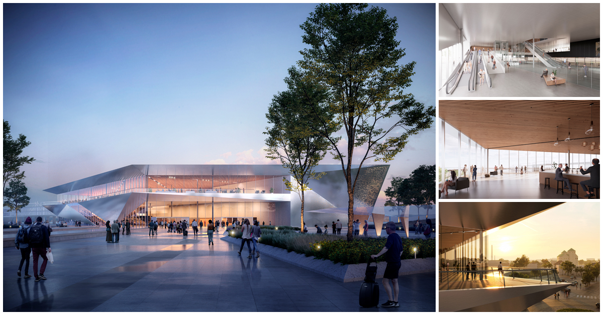 Uuden matkustajaterminaalimme #arkkitehtuurikilpailu'n voittajaksi on valittu ehdotus nimimerkillä #ORIGAMI. Kilpailuehdotukset käsiteltiin anonyymeinä ja voittaneen kilpailuehdotuksen tekijöiksi paljastui PES-Arkkitehdit Oy. portofturku.fi/2022/05/24/tur… #FerryTerminalTurku #Turku