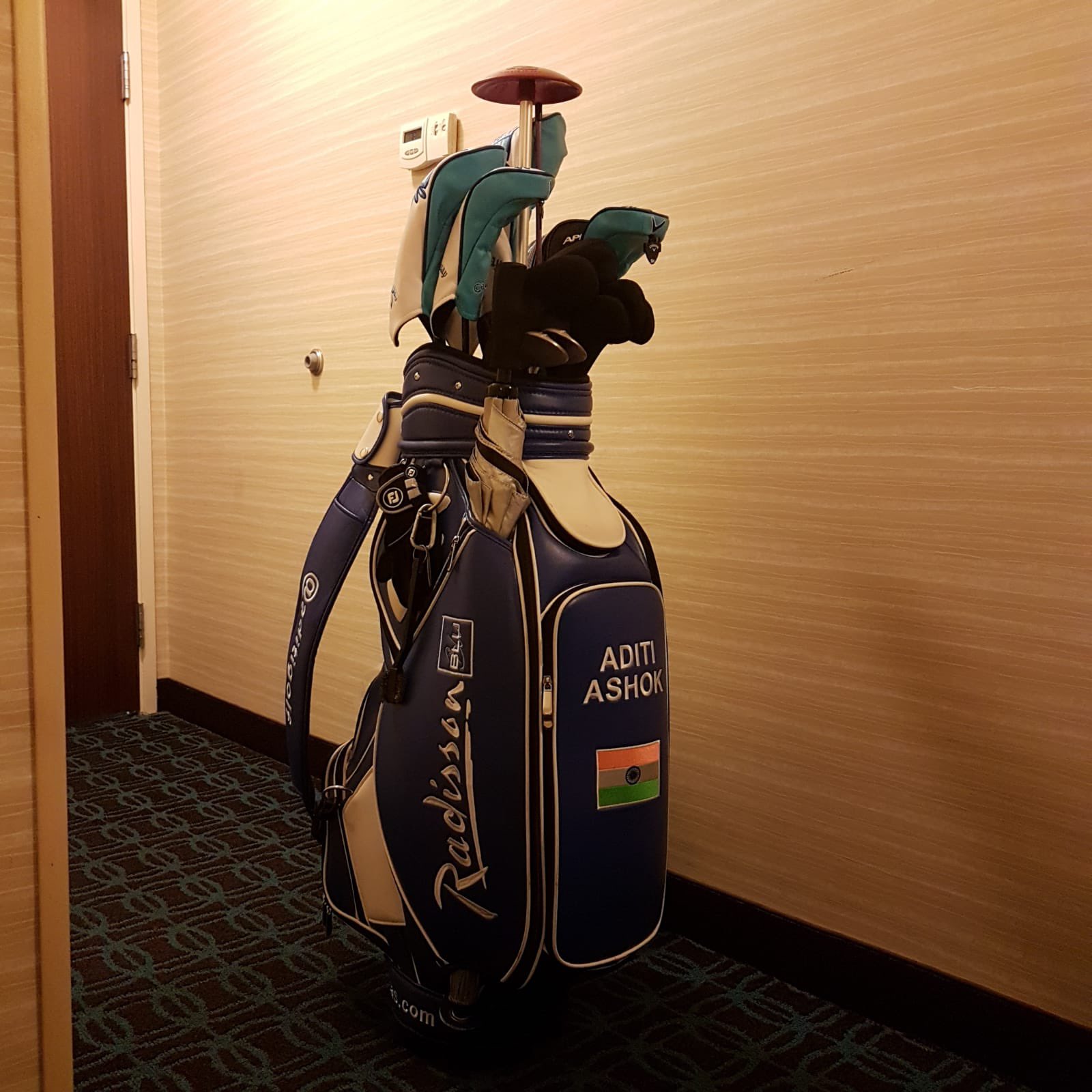 Aditi Ashok on Twitter "About 28 hours since I arrived and finally I