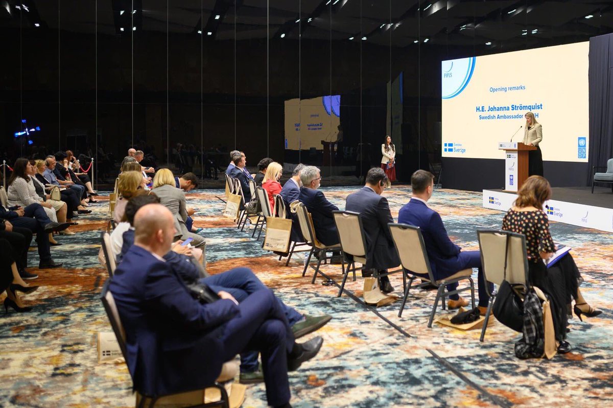jostromquist's tweet photo. Timely forum on Asset Management of Local Governments. Organised by @UNDPBiH supported by Sweden 🇸🇪 Happy for great interest by mayors &amp; municipalities from all of 🇧🇦 in delivering more to citizens with less resources. #SwedenInBiH #Sustainability #PIPLS https://t.co/TQV2YUEaNZ