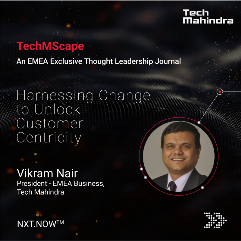 tech_mahindra's tweet photo. Vikram Nair, President - EMEA Business, @Tech_Mahindra, shares his views on #CustomerCentricity, in #TechMScape – An EMEA Exclusive Thought Leadership Journal.
📖Get your copy NOW - https://t.co/uoqYsrSLgS
#NxtNow #TechMahindraEurope
