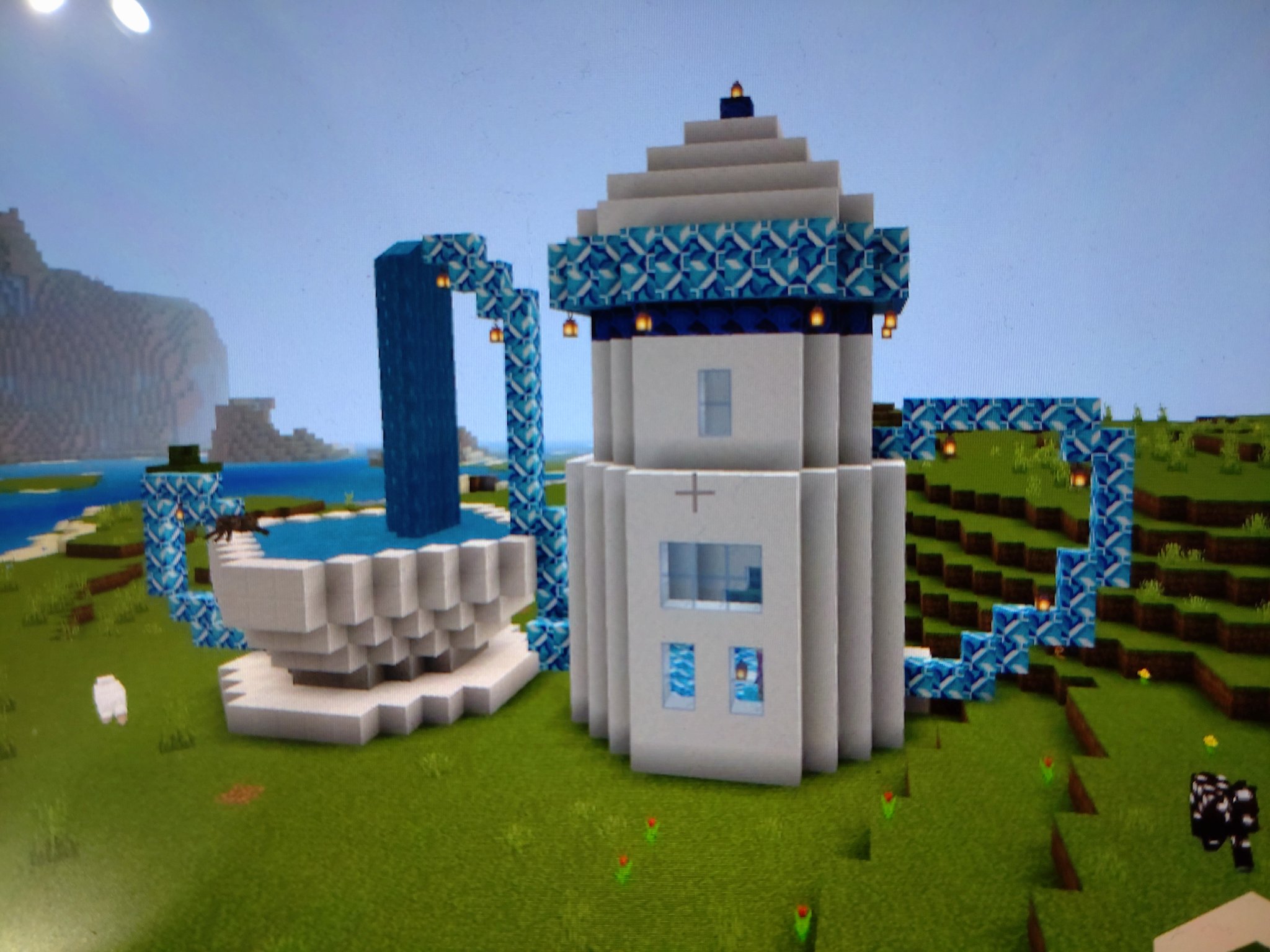 きり湯 初 クリエイティブモード 記念すべき1号 まだまだ理解が足りません ﾓｯﾄｶﾞﾝﾊﾞﾘﾏｽ ポットの中は元ゾンビの村人さんが住んでます マイクラ Minecraft T Co 99irw6sfnp Twitter