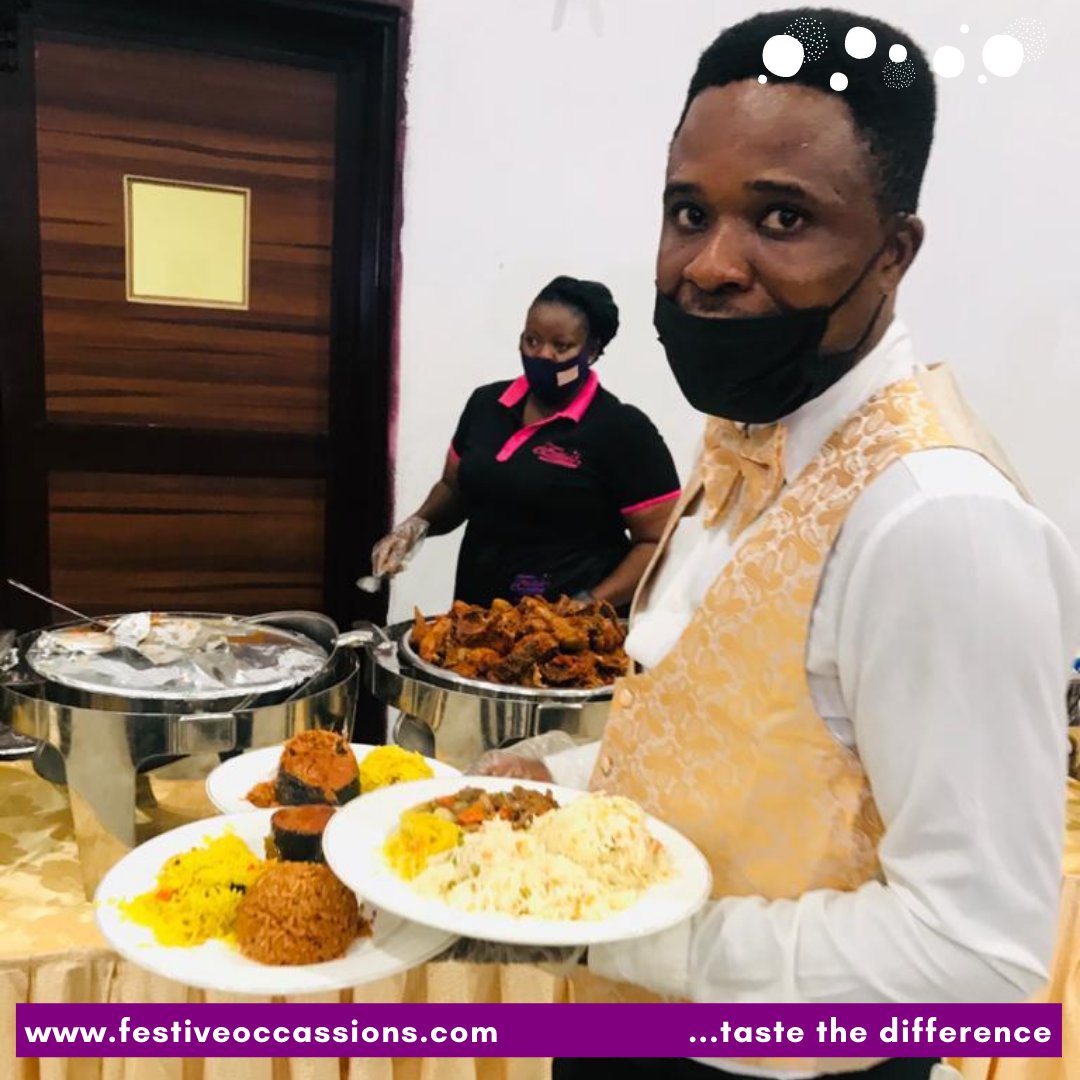 Festiveocasions's tweet photo. The Goal? Your Satisfaction
The Approach? High-level skilled #chefs, waiters, #eventplanners and the entire team at FestiveOccasions Ltd, are top-notch.
The Result? Highly satisfied guests at your event. Above all, you'll be highly satisfied.
Call 09136000028 | 08035917100 #abuja https://t.co/eD4YCIed5k