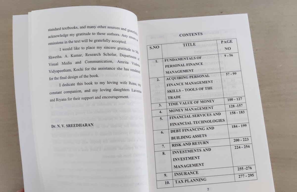 ShwethaAKumar1's tweet photo. Glad to assist Dr. N. V. Sreedharan Sir, and do the entire designing of the book "Management of Personal Finance: A Guide to managing your wealth and wellbeing". 
Now available on Amazon and Kindle.
#book #designer #content 
#business #academics 
#personalfinance https://t.co/8NBUPoYrVd