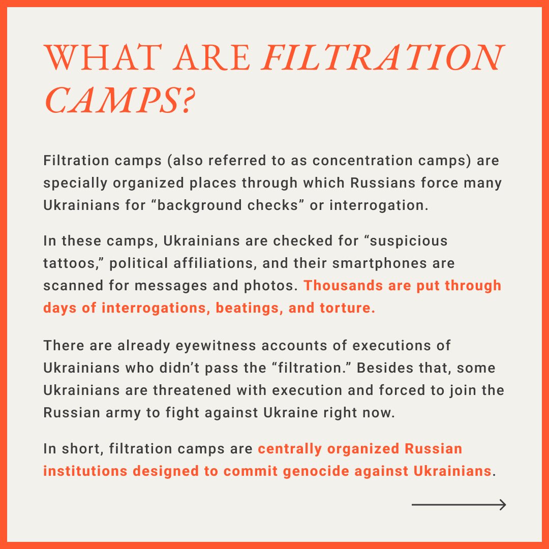 Stas Olenchenko 🇺🇦 on Twitter "Filtration camp system was first