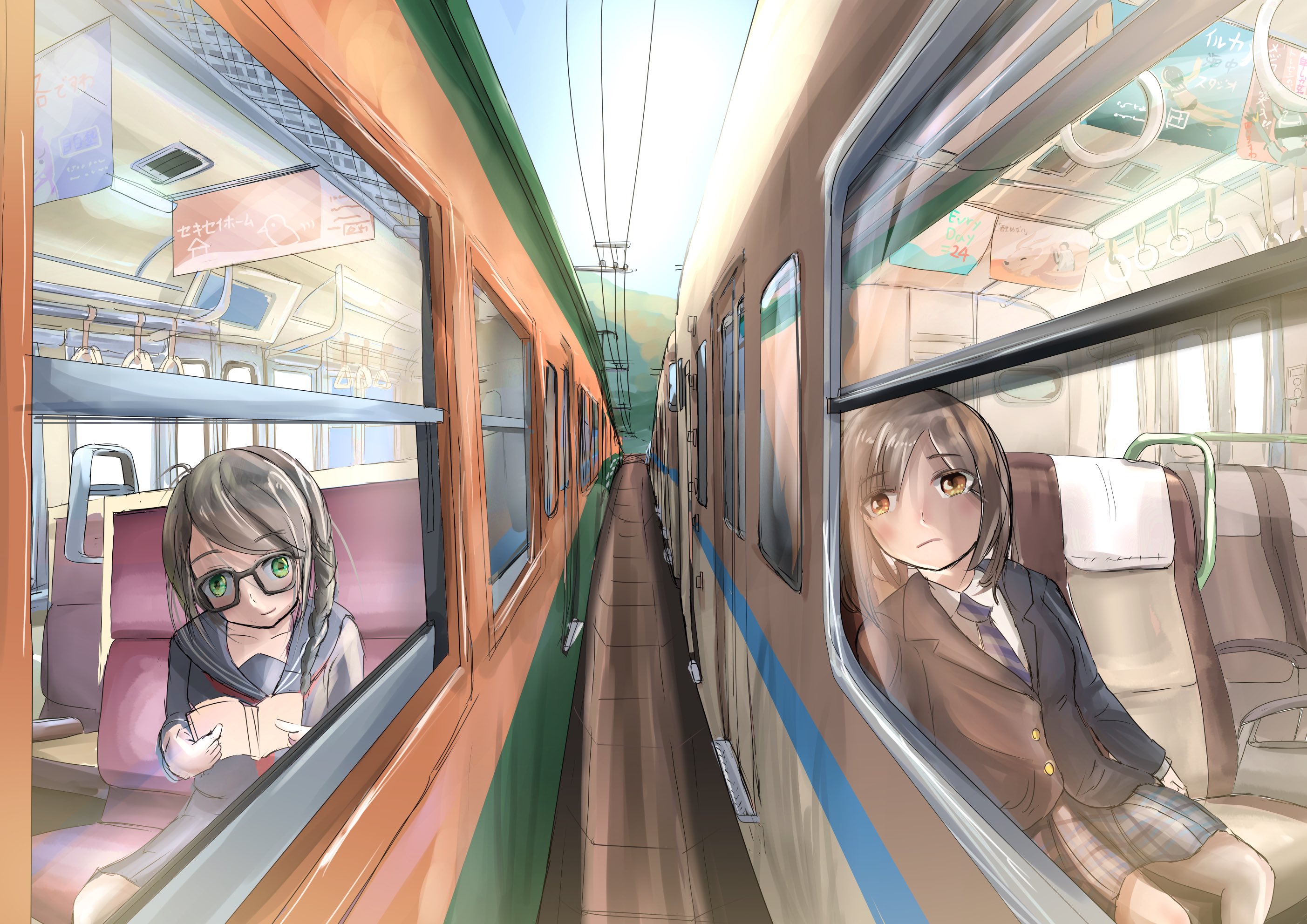 ほし 旅イラスト 水中写真 Sur Twitter 車内描くの楽しい なんか旅っぽい感じがするし 私は根は乗り鉄なのかもしれない 絵描きさんと繋がりたい 鉄道イラスト T Co Aug8muiqqc Twitter