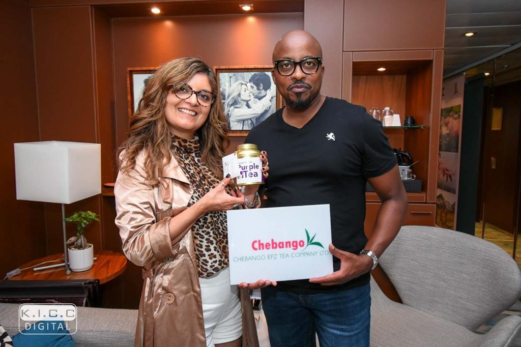 ChebangoTea's tweet photo. We are honoured to have been part of #cannes2022 and having the opportunity to showcase our finest tea😊. @therealatit @aissatou.diallo.sagna @chicatronica @lofficielparis  @kicc_kenya thank for letting this happen ☺️🥹 https://t.co/YMyNuCG9D3