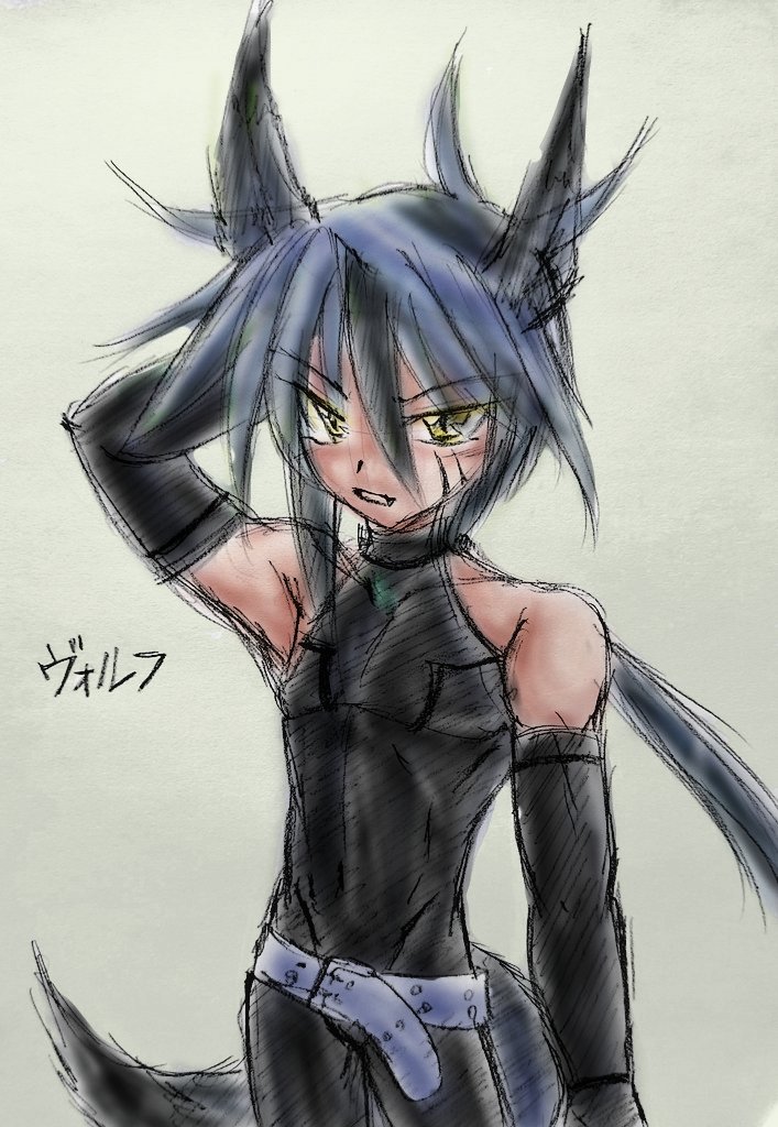 sab_Byako's tweet photo. ファング君🐺ヴォルフ君🐺
塗り塗りしてみた。 https://t.co/BplK6f5cnt