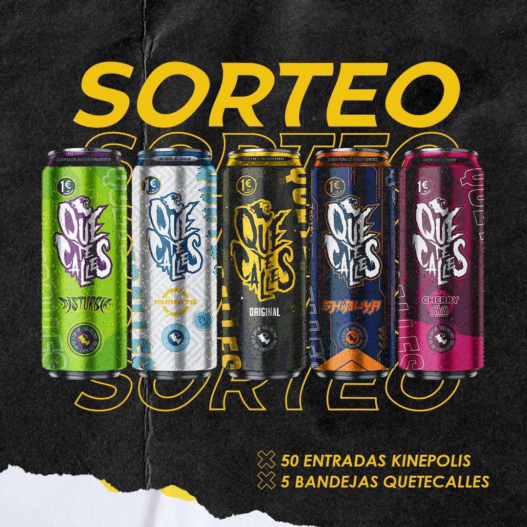 QueTeCalles_ED's tweet photo. En IG tenemos sorpresita!!
Sorteo del bueno 😎 sorteamos 25 entradas dobles desde mañana miércoles 25 hasta el domingo 29, + una caja de #QueTeCalles por día!!
Os dejamos enlace por si queréis participar: https://t.co/A6kOEsc20B
Mucha suerte! 😍 https://t.co/kLXkTlE7xj