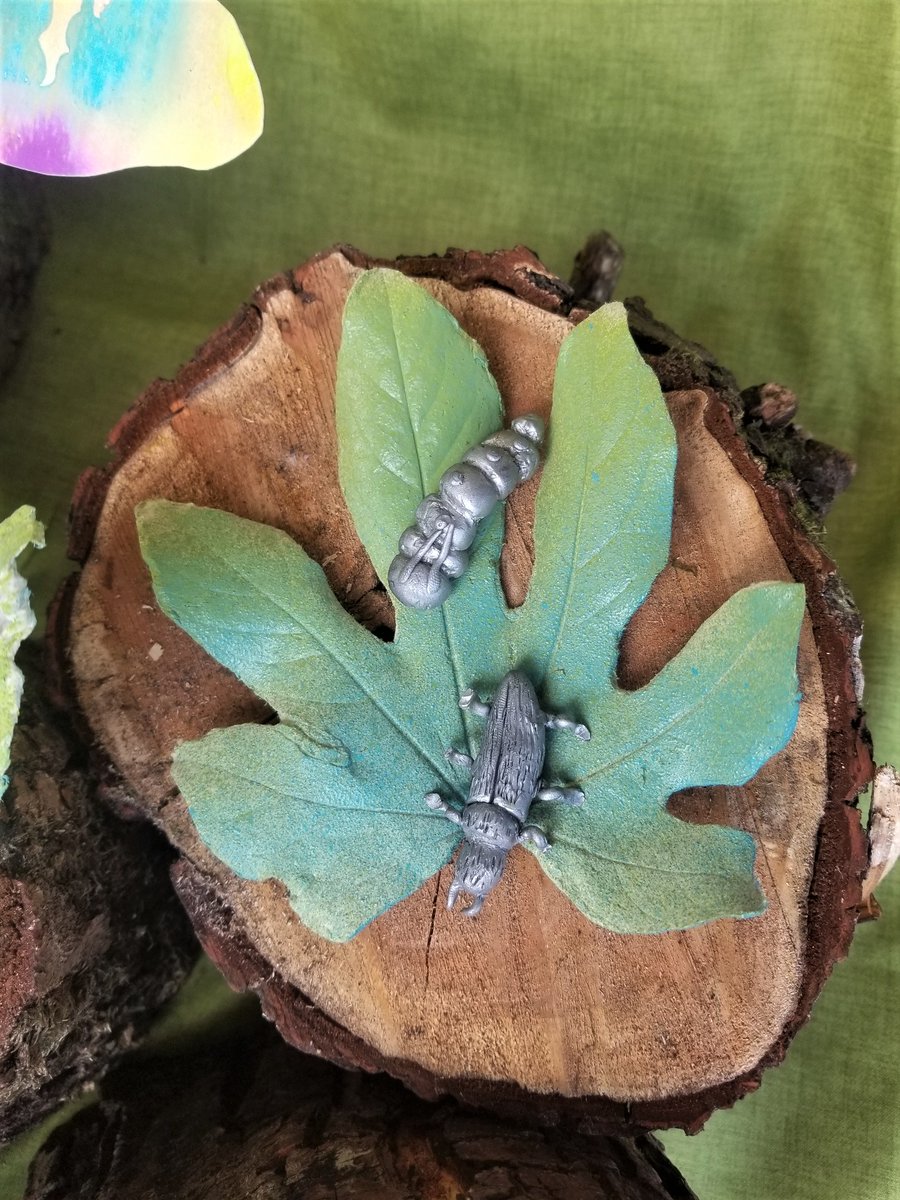 Please do go along to the red phone box  in Frensham and have a look before next Thursday at the 'Insects Under the Microscope' exhibition which is outside St. Mary's School, Frensham, GU10 3DS. The participants and arts workers' amazing bugs are beautifully displayed there....