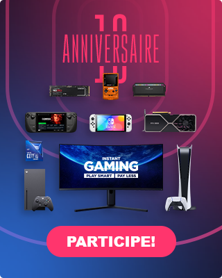 📢C'est les 10 ans de <a href="/InstantGamingFR/">Instant Gaming</a> !🧡
Participer à leur campagne pour essayer de gagner un cadeau allant d'un ecran, d'une Xbox série X, ou même d'une PS5 ! 
Par ici :👉instant-gaming.com/fr/?igr=Nezumi…