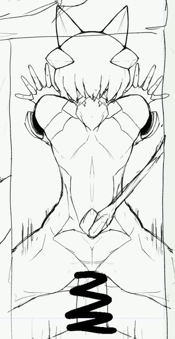 次回予告 再戦する対魔忍の男の娘 