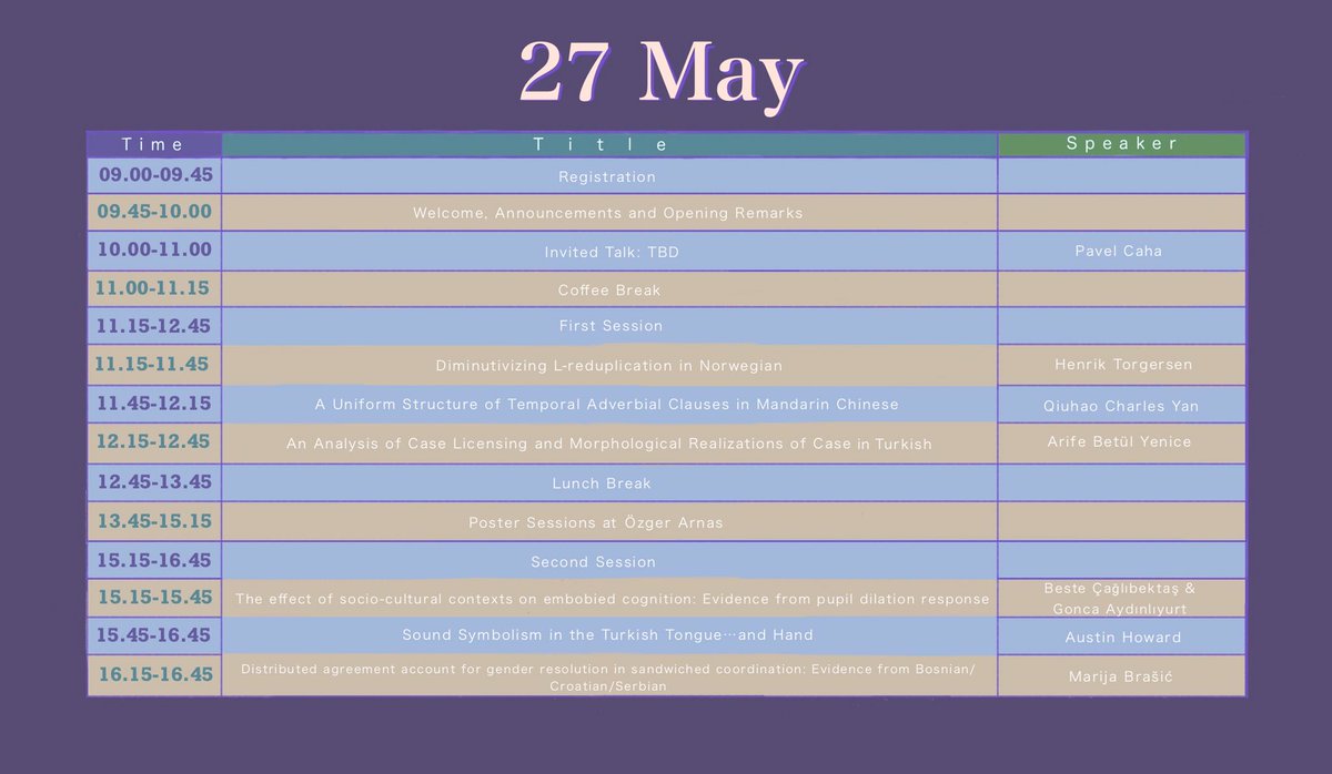Scol_Boun's tweet photo. Check out our program for Student Conference on Linguistics 2022! https://t.co/Lh8KEEOZih