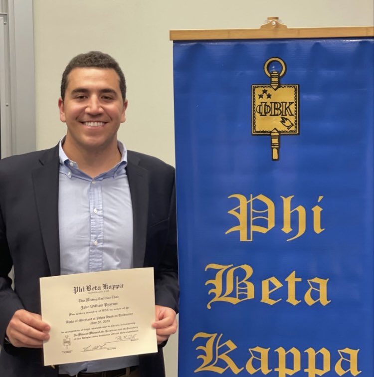 Congratulations Jake! Phi Beta Kappa!