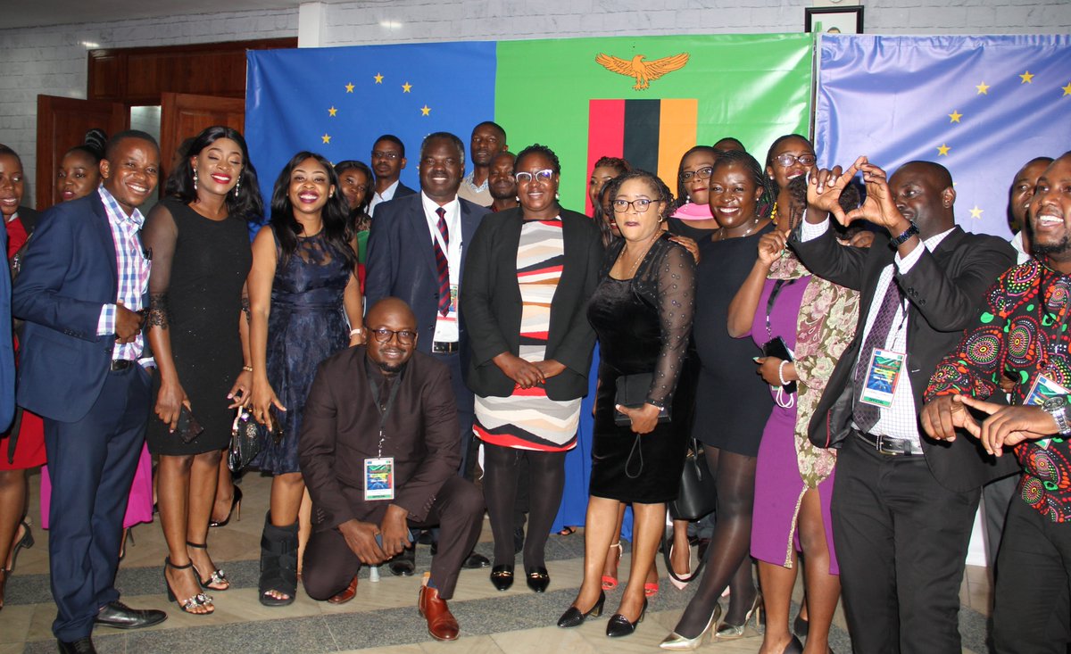 PromoteZambia's tweet photo. Part of the winning team that organised and successfully hosted the Inaugural EU - Zambia Economic Forum in Lusaka Zambia at the Mulungushi International Conference Centre.
#euzef
#Zambia
#ZDA
#BuildingEconomicBridges https://t.co/EAJk5WT0bf