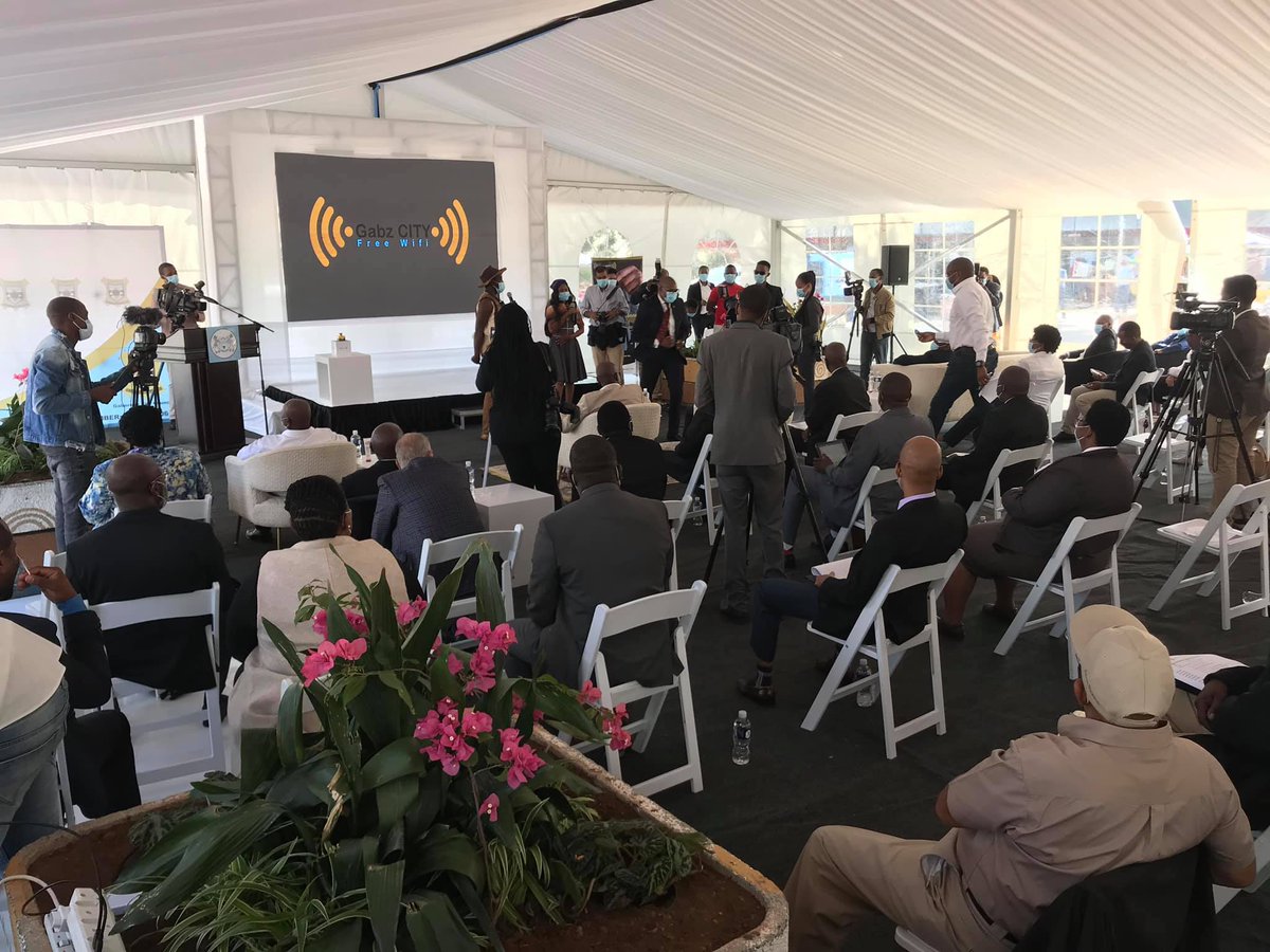 ColoursOSound's tweet photo. Thank you to Gaborone City Council and BOFINET for engaging us to do AV production at 2 venues (main event and city hall) from the #GabsCityFreeWifi Launch.

Contact us at 74840099 or 7335 5553 and email: info@coloursofsound.co.bw for the best event technical suppliers. https://t.co/GHkqTRtLLm