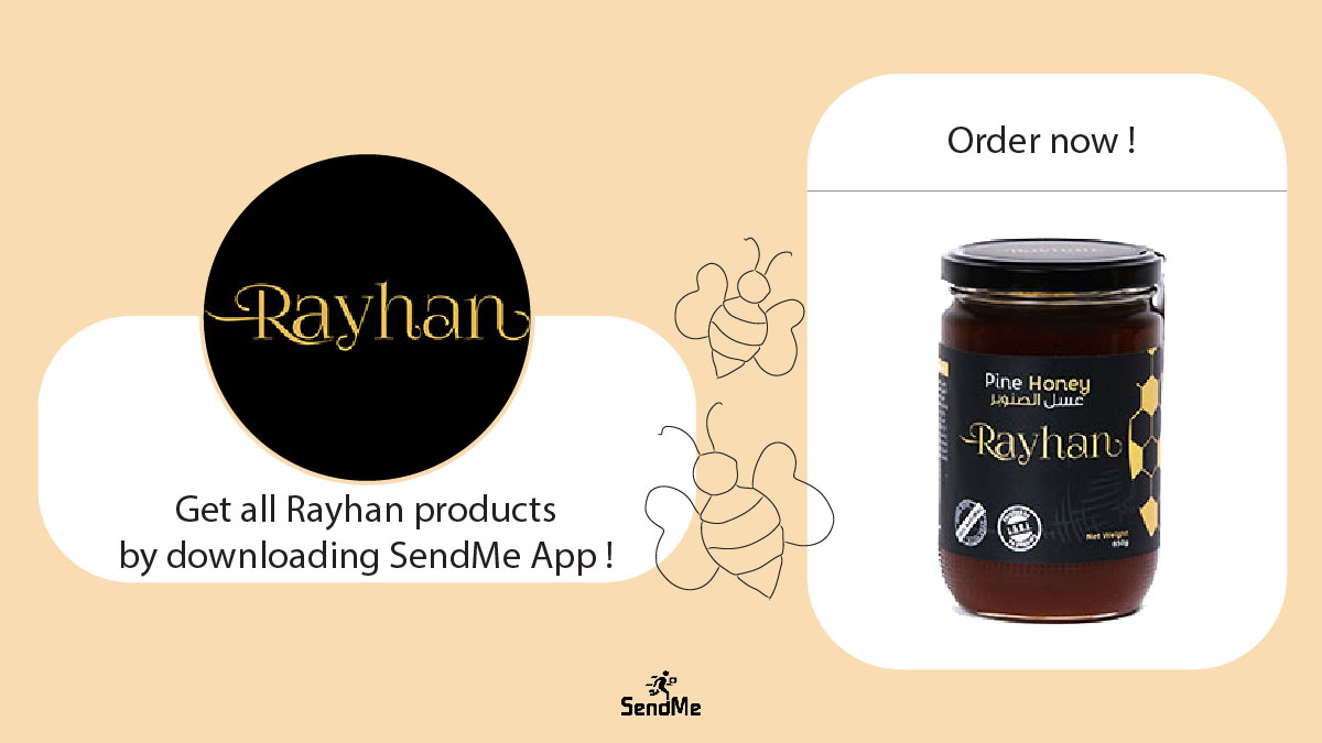 Satisfy your sweet tooth with Rayhan Foods - مونة ريحان 100% Lebanese Natural Products.  
Order now 👇
deeplink.sendme.today/m6z63gyNERiX21…
🔻 Download SendMe from your app store or from sendme.today/lb
🚚 Fast &amp; secure delivery all over Lebanon