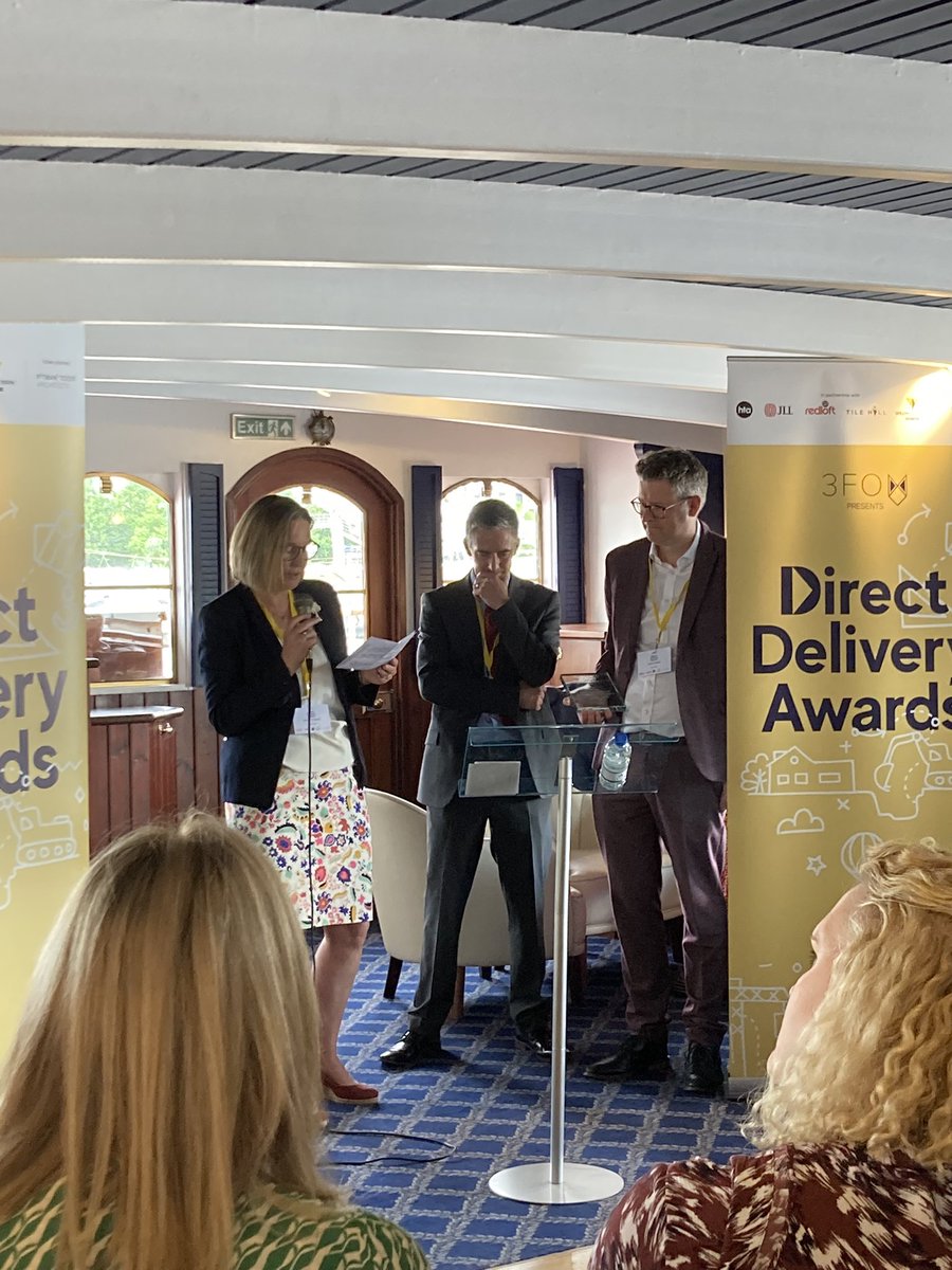 3fox's tweet photo. We’re so proud to announce that the first ever recipient of the Delivery Team of the Year award, sponsored by @WillmottDixon goes to @BeFirstLondon @lbbdcouncil - congratulations! https://t.co/IbN7AdRRj2