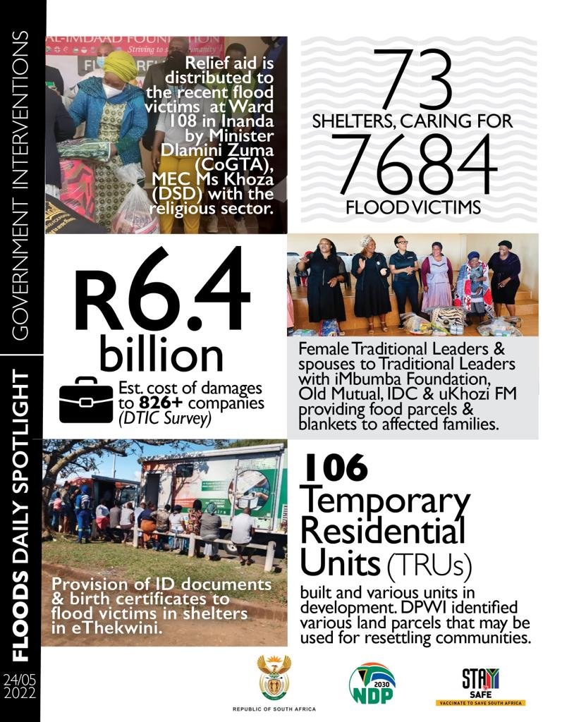 South African Government on Twitter "Floods daily spotlight