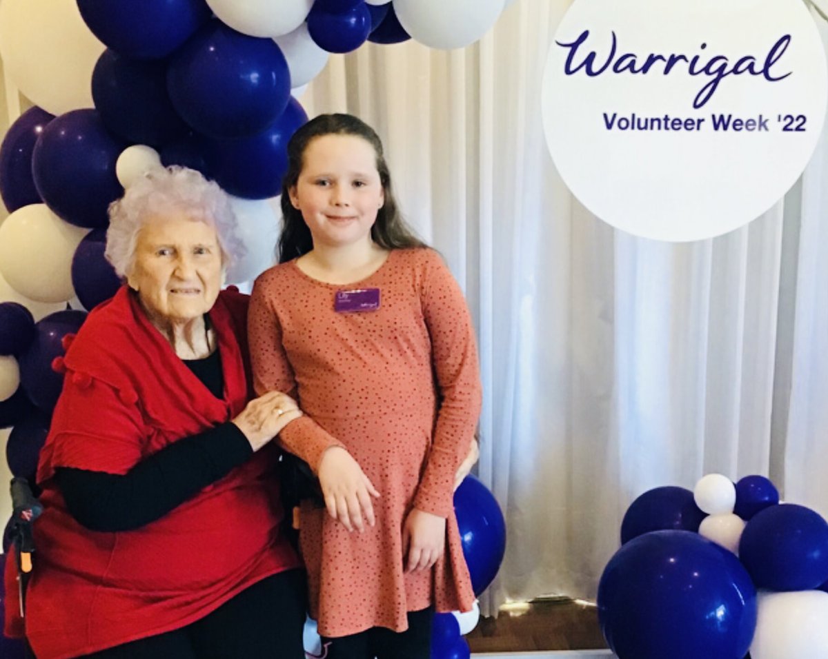markwsewell's tweet image. Our oldest and youngest volunteers. Betty is 95 and Lily is 7! Both are #hereforgood