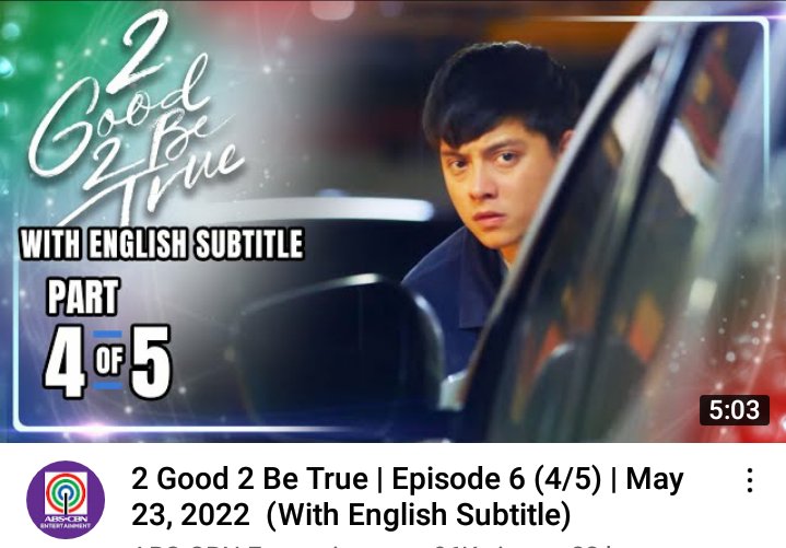 KATHTropaOFC's tweet photo. 2 Good 2 Be True: Episode 06 💛✨

Part 1: https://t.co/kxzdInoK5Q
Part 2: https://t.co/EGBcwXX9L6
Part 3: https://t.co/JHdYGN1oTg
Part 4: https://t.co/wJa8gVoO4Q
Part 5: https://t.co/AnGPK45PIo
#2G2BTEpisode6 #2G2BT #2GoodToBeTrue #2Good2Trick #KathNiel #KathrynBernardo https://t.co/cs7B0bZzNa