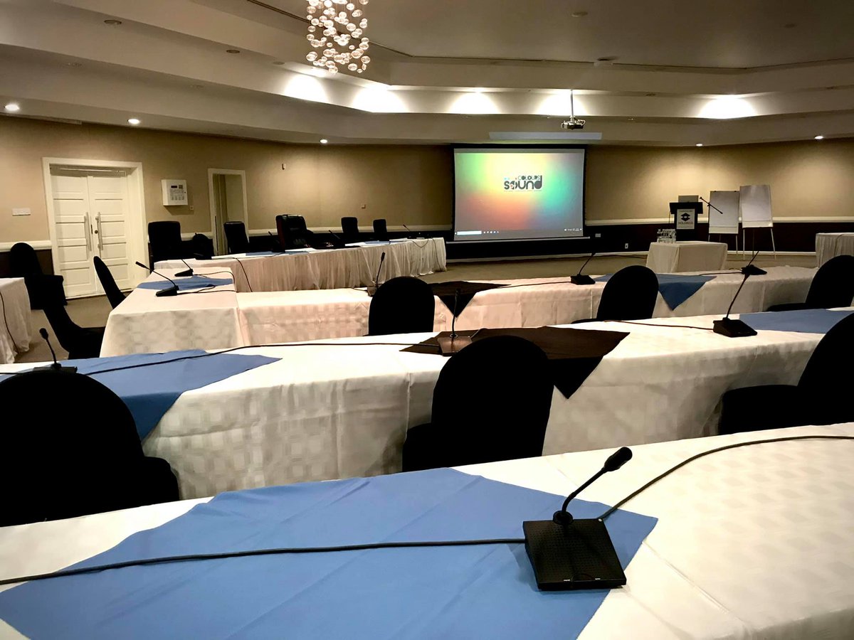 ColoursOSound's tweet photo. We also do conference Technical Production to suit client needs and bring Video Conference facilities closer to the "physical" feel. 
A big thank to Office Of The President for letting us handle the cabinet sessions for a month.

We are, Colours Of Sound. https://t.co/XpgQXRAty5