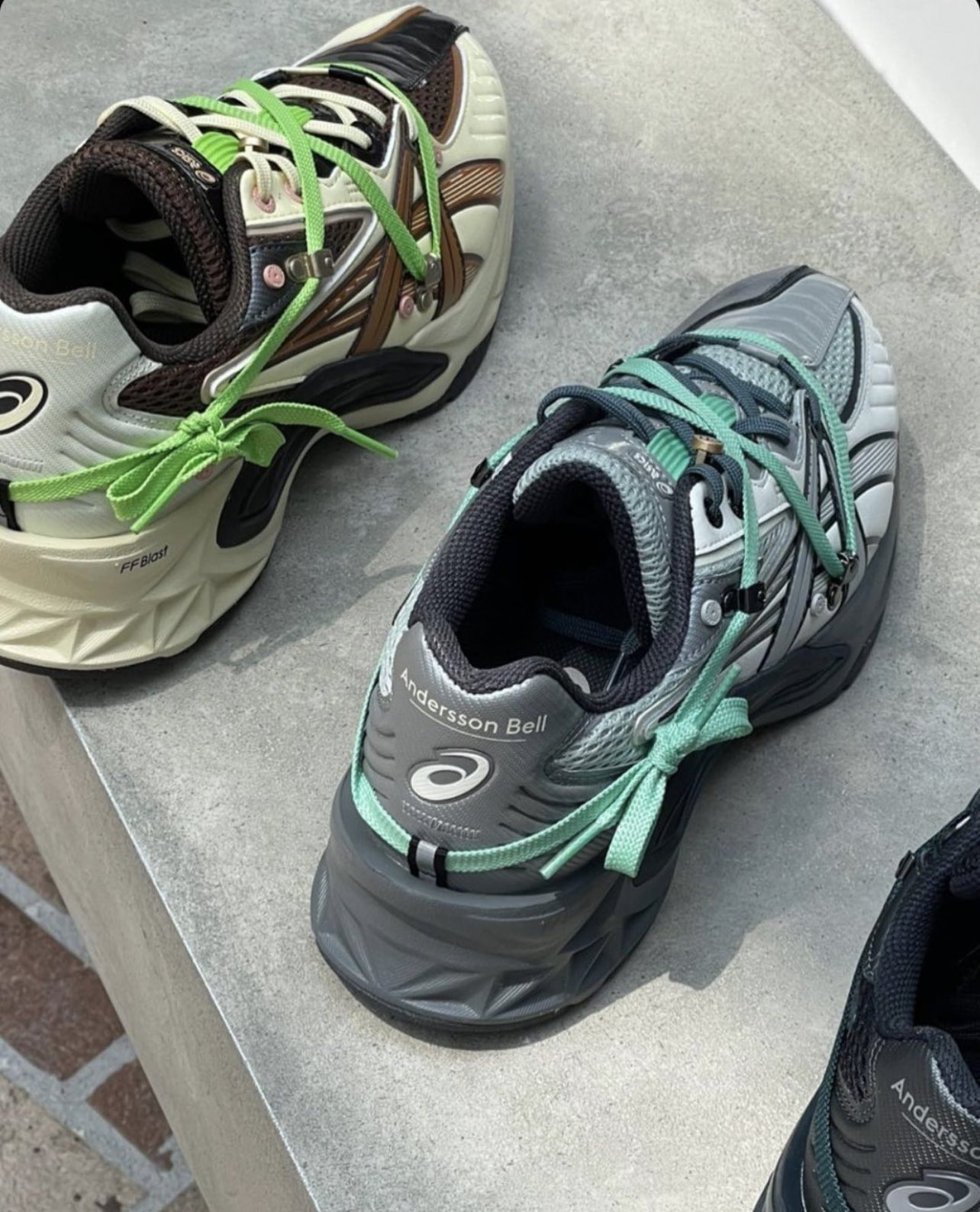 ASICS x Andersson Bell ☆ Protoblast ‘Indiana Jones’ ANDERSSON BELL X PROTOBLAST | Men | Butter/Chocolate Brown