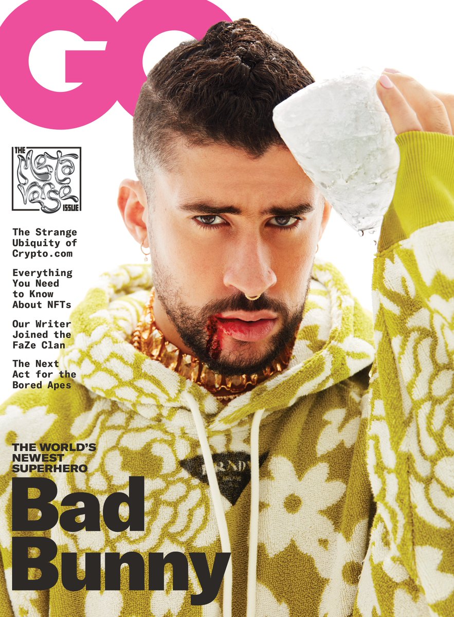 Presenting GQ’s June/July cover star: Bad Bunny gq.mn/psTOdwC @sanbenito