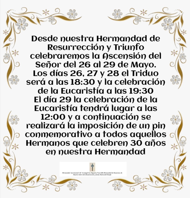 ⛪️ Ascensión del Señor ⛪️