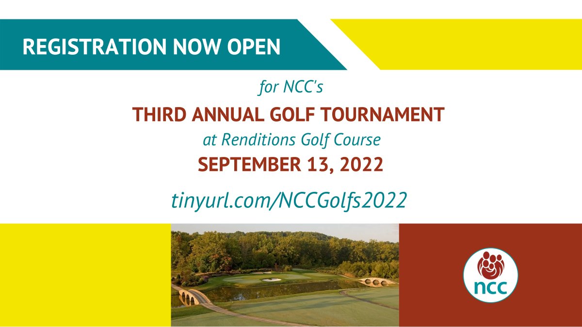 ncc_inc's tweet photo. Join us at the National Children Center's 3rd Annual Charity Golf Tournament. Stay tuned between now and September to hear who all of our fantastic sponsors are. You can still sponsor and register for the event here: https://t.co/R76EwF7fkL https://t.co/H2beJOZuMj