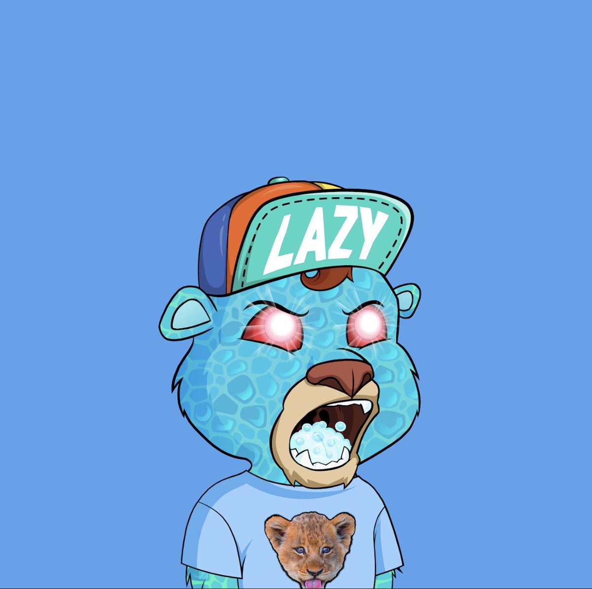 Minted this 1/2 <a href="/LazyLionsNFT/">Lazy Lions 👑</a> cub last night and had chills.  Felt like winning the #NFT lottery.  

RETWEET if you think cubs should be welcomed to the <a href="/LazyHatNFT/">LazyHats™️</a> trait group.  
 
#LHDP #ROAR