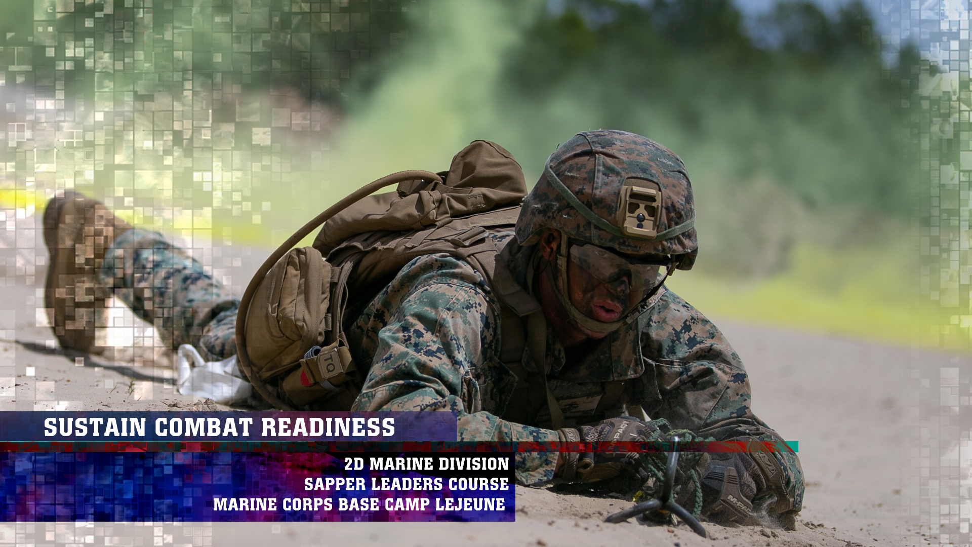 II MEF on X: Sustain Combat Readiness A Marine with @2dMarDiv
