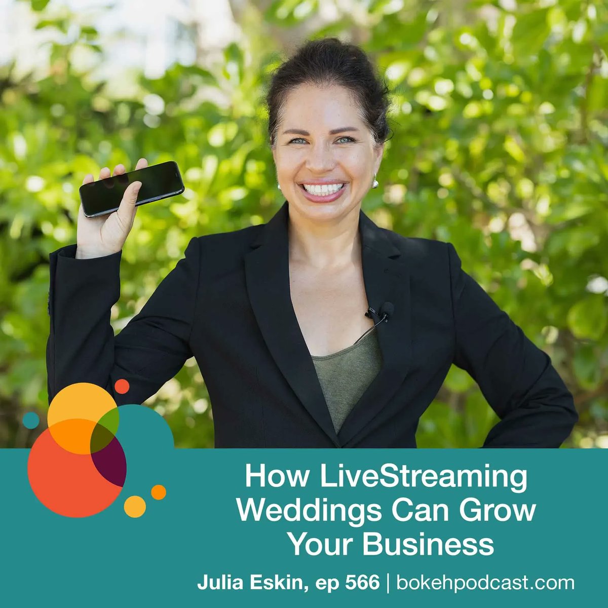 In ep 566 of The Bokeh Podcast, Julia Eskin of EventLive.pro explains how livestreaming can help you create more income for your wedding photography business while also giving your clients the opportunity to share their wedding with guests. Definitely a win-win!